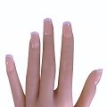 Natural French Manicure 
